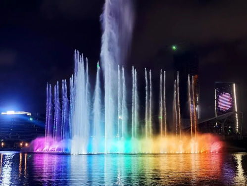 珠海全新大型音樂噴泉驚艷亮相，假山造型刷屏網絡