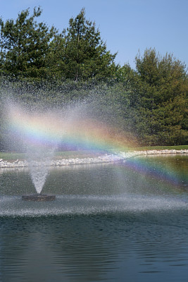 園林藝術(shù)的靈動(dòng)雙璧——噴泉與假山
