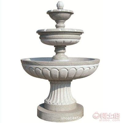 王氏雕刻曲陽廠家直銷 花崗巖跌水噴泉與漢白玉石雕的藝術(shù)與實(shí)用結(jié)合