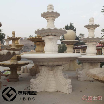 曲陽縣雙燁雕刻 匠心打造武漢熱銷大理石水缽與花崗巖噴泉石雕